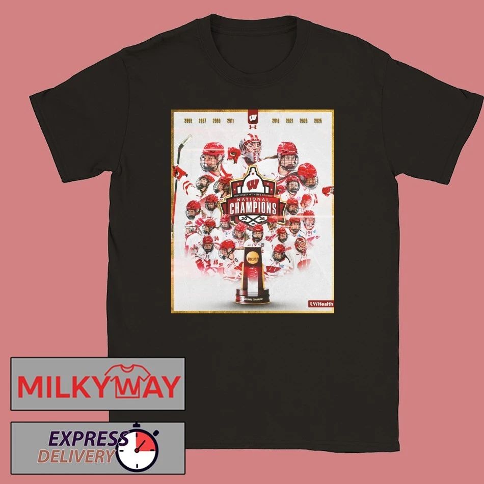 Congrats Wisconsin Women’s Hockey Champions National Championship 2026 shirt