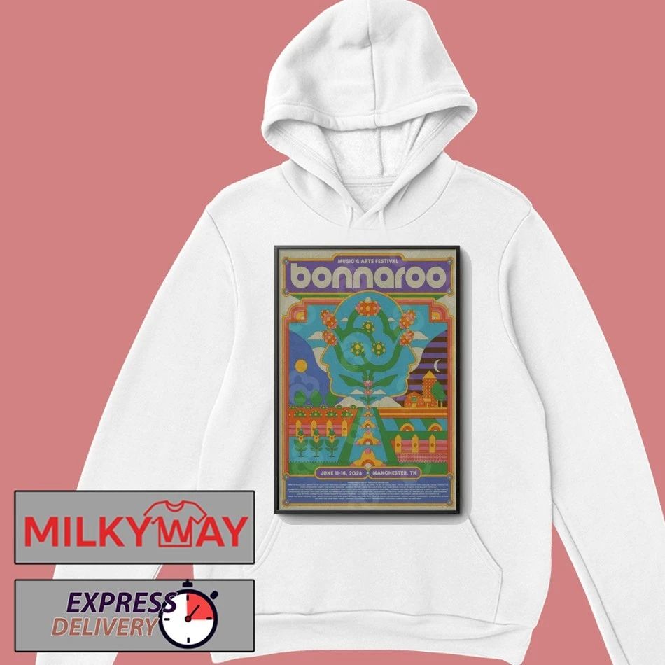 SHOW Bonnaroo 2026 Manchester Poster LIMITED shirt