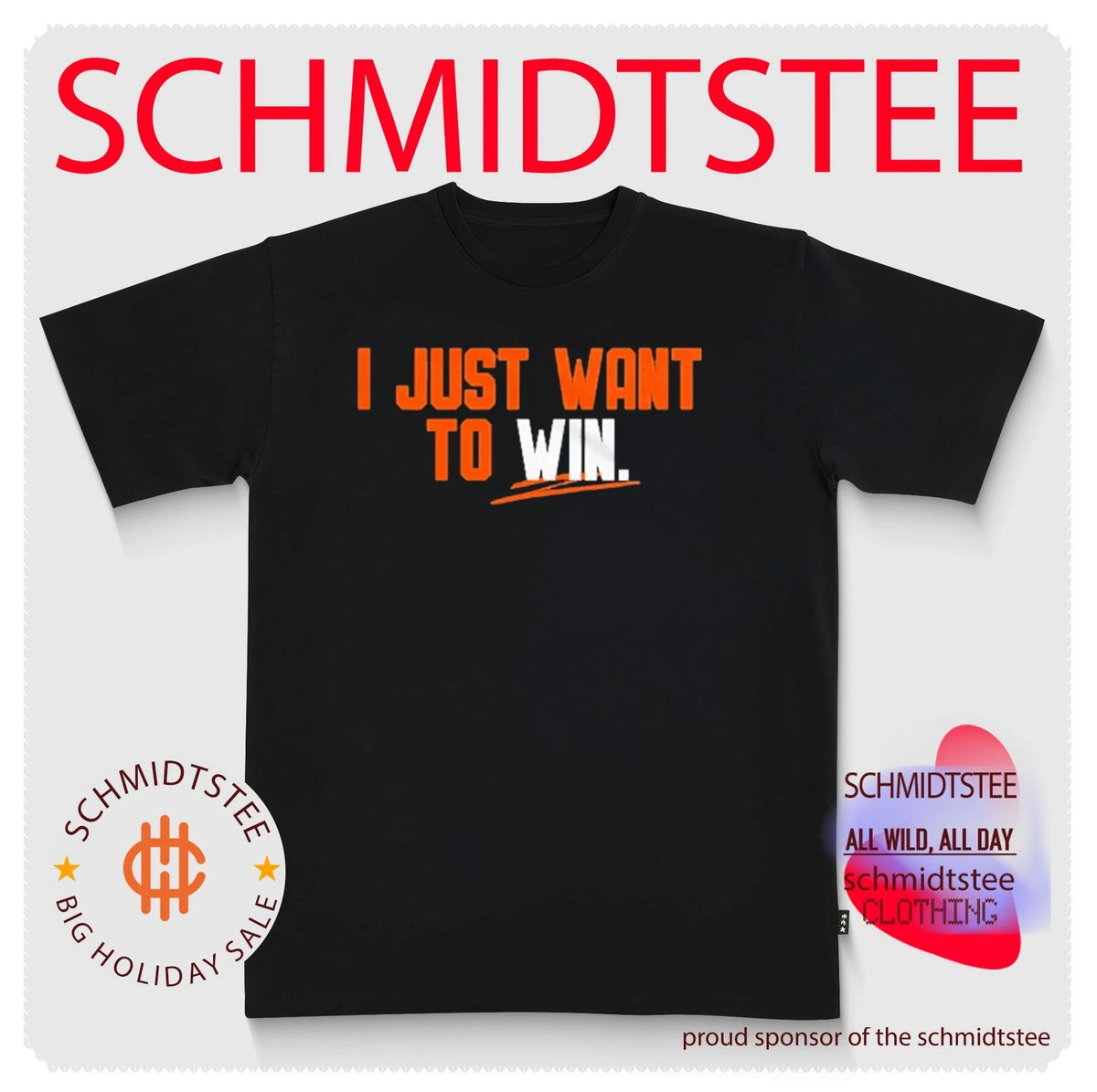 I Just Want to Win Cincinnati Bearcats shirt