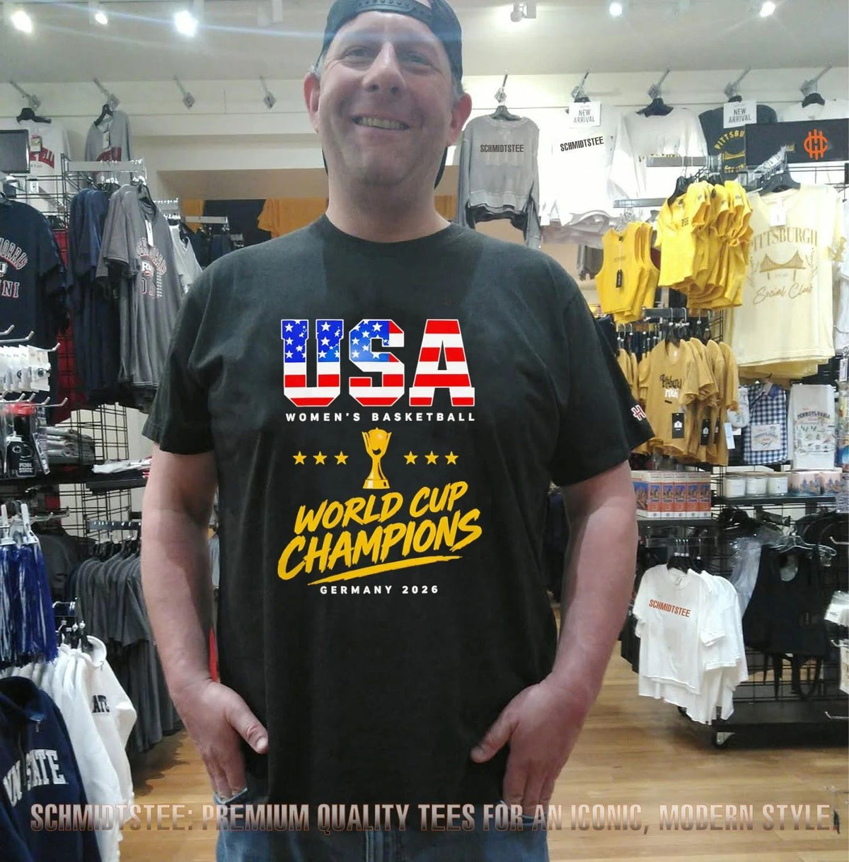 Team USA Women’s Basketball World Cup Germany 2026 Champions shirt