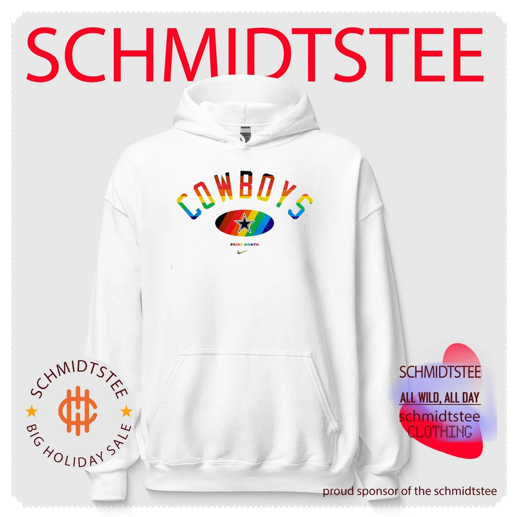 Dallas Cowboys Pride Month Rainbow logo shirt