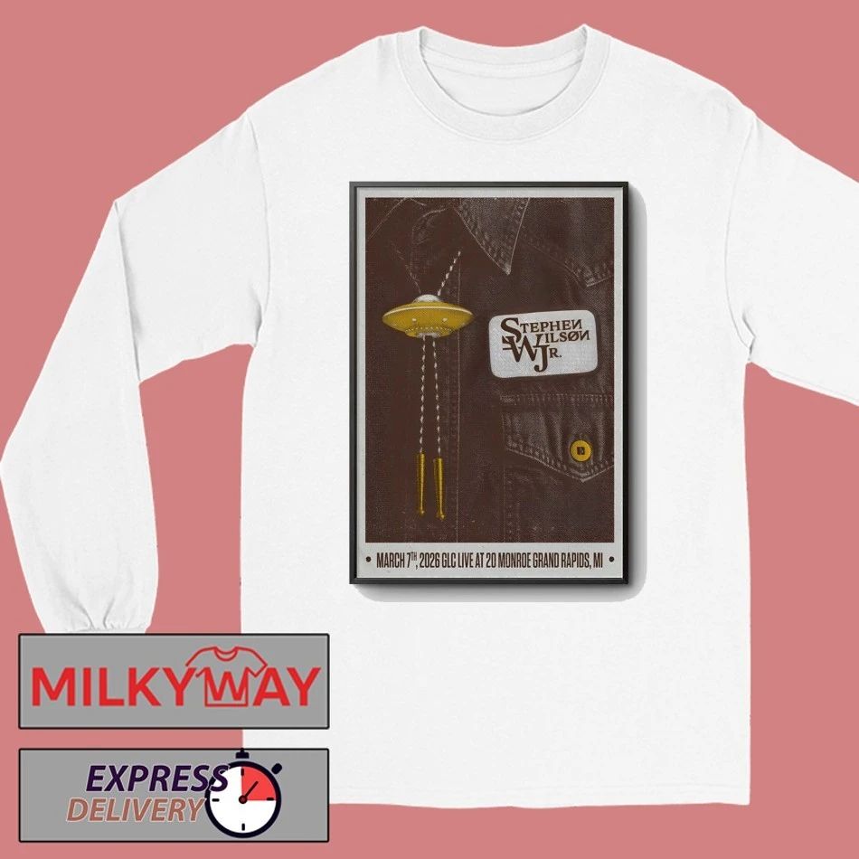 Stephen Wilson JR. 3 7 2026 Grand Rapids MI Poster shirt
