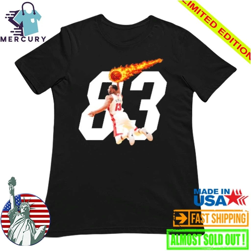 Bam Adebayo 83 Points Game Shirt