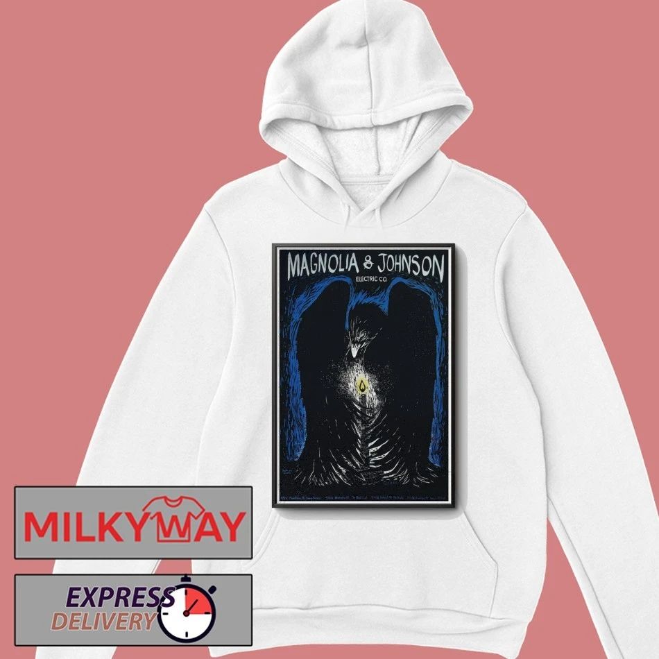 Magnolia and Johnson Electric CO. shows in Philly, DC, Amherst, and Brooklyn 2026 Poster shirt