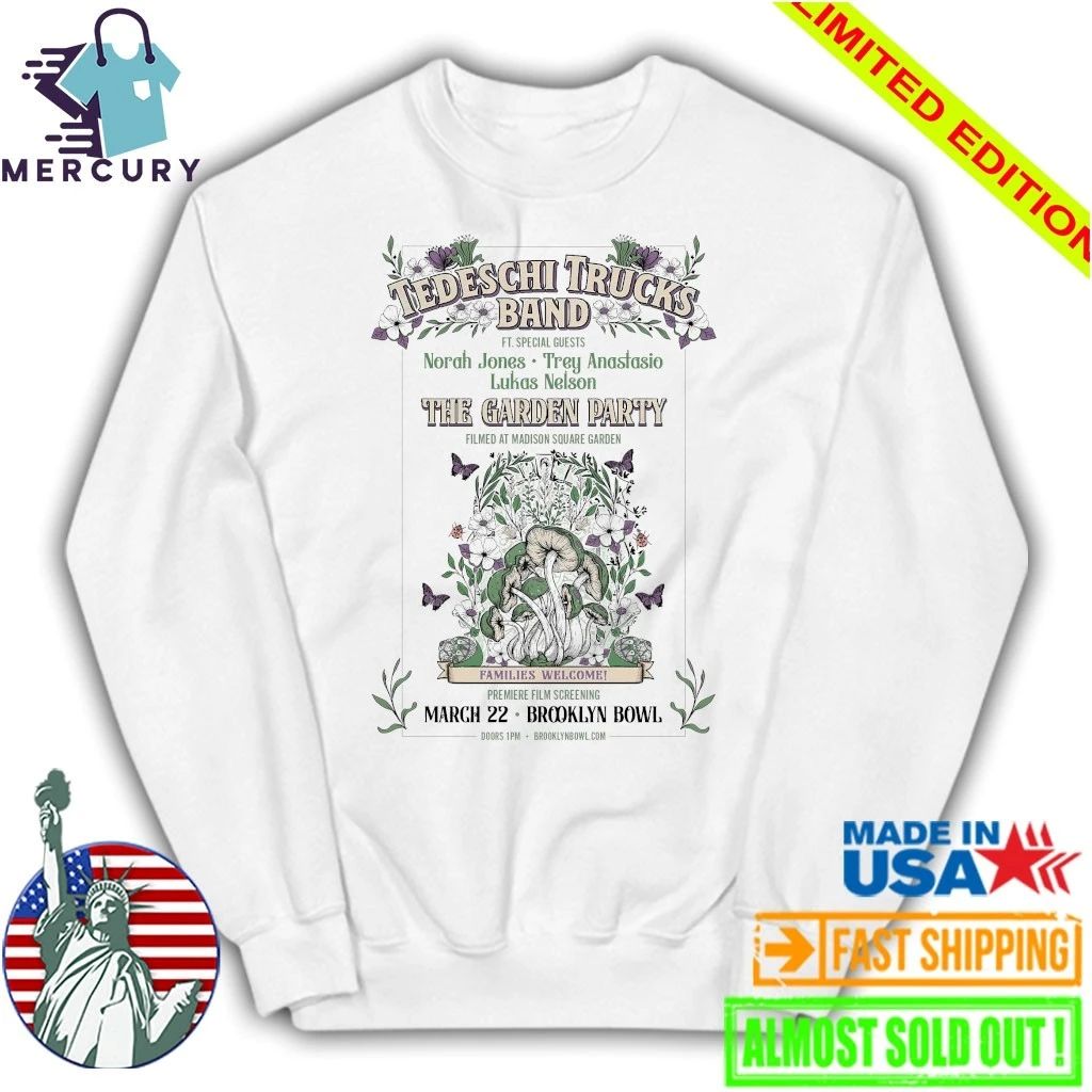 Tedeschi Trucks Band Madison Square Garden 2026 Brooklyn Bowl March 22nd Shirt