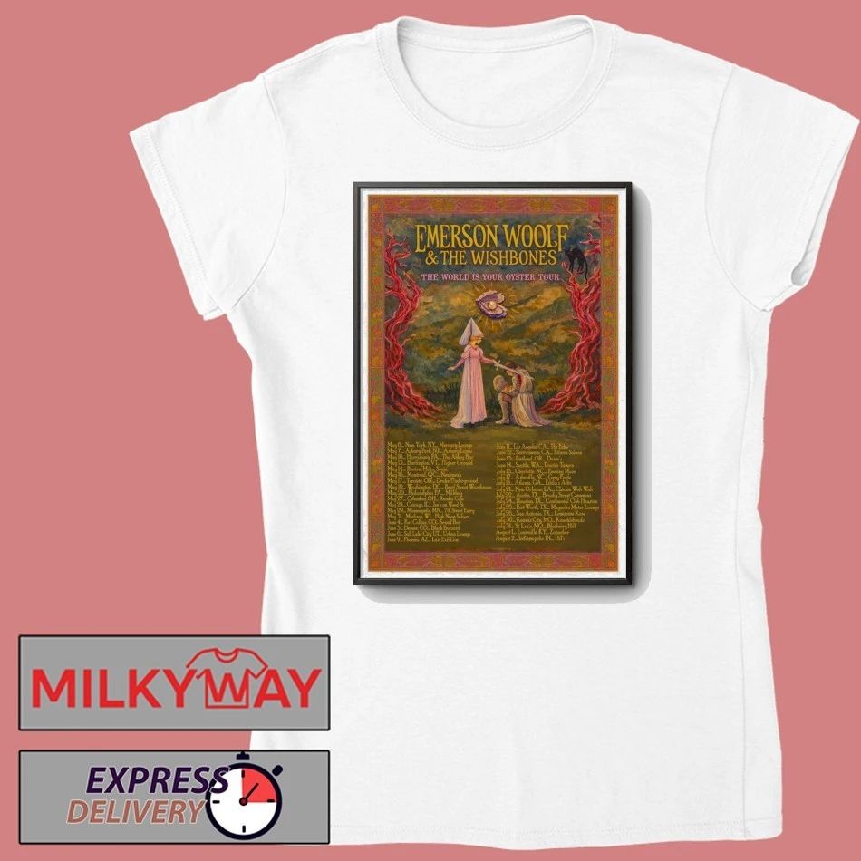 May 14 2026 Emerson Woolf Poster Boston, MA shirt