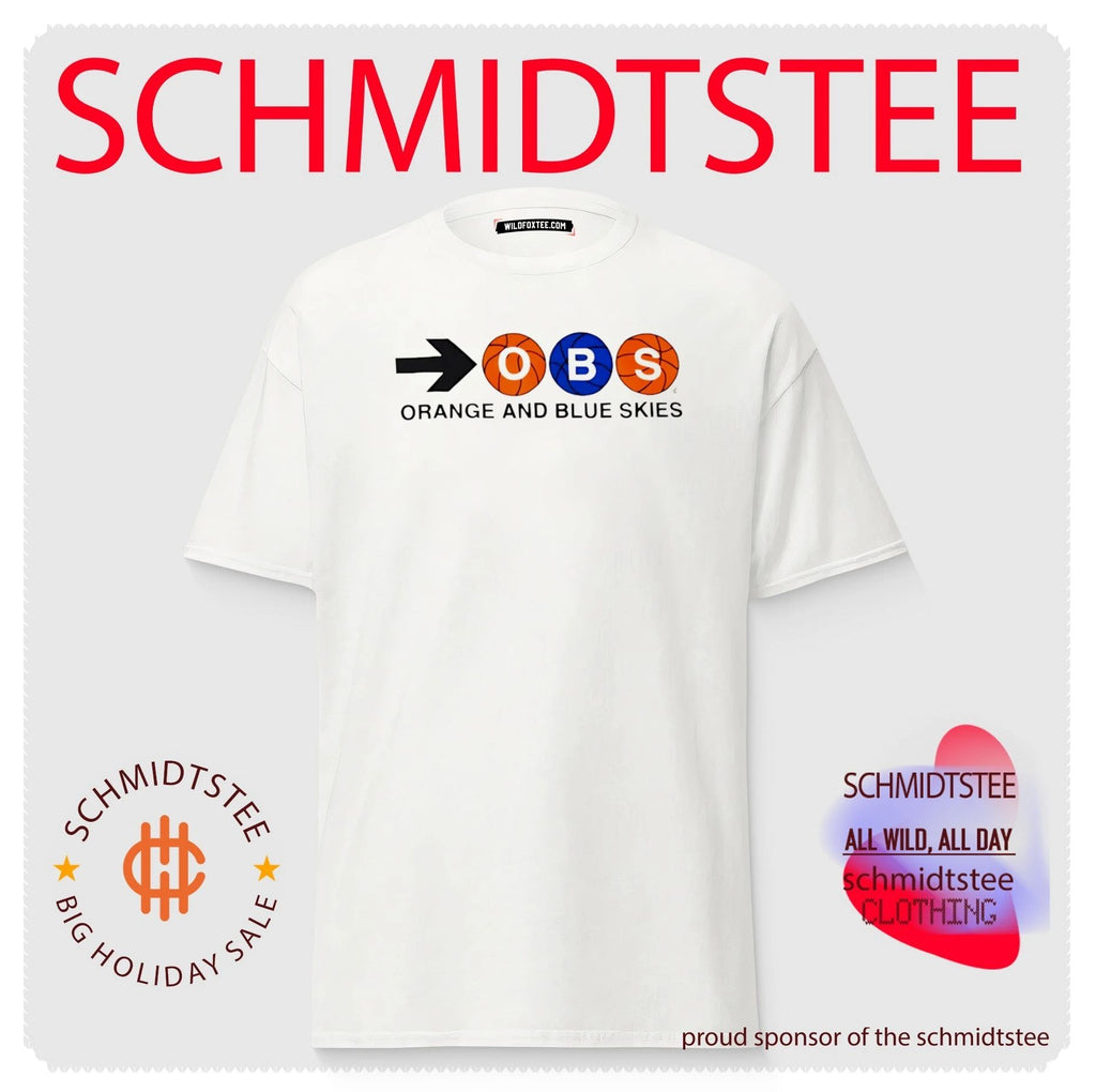 New York Knicks OBS Orange and blue skies shirt