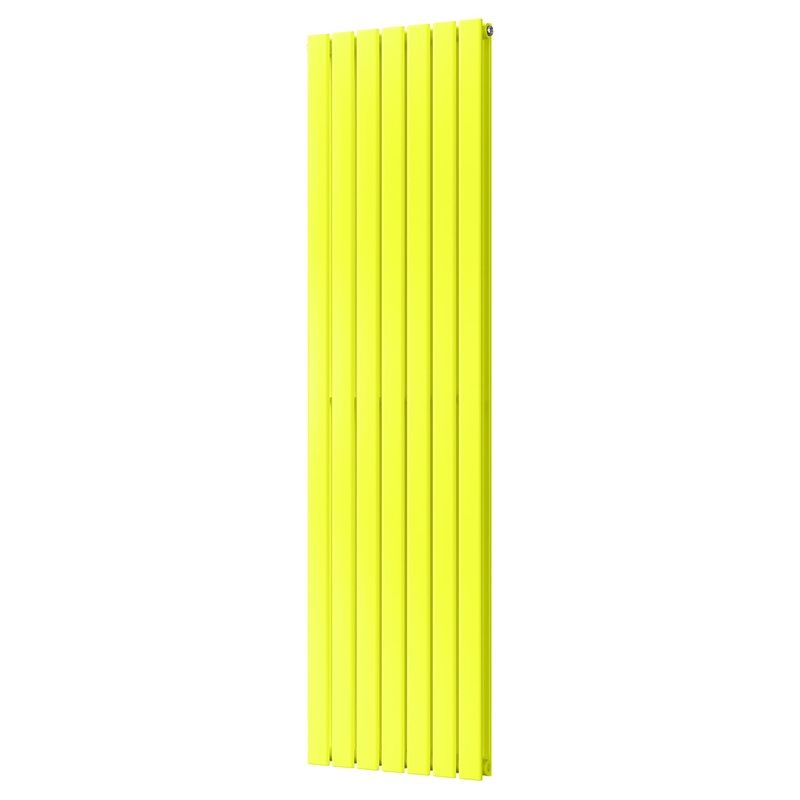 Typhoon – Signature Latent Yellow Chartreuse Vertical Radiator H1800mm x W476mm Double Panel
