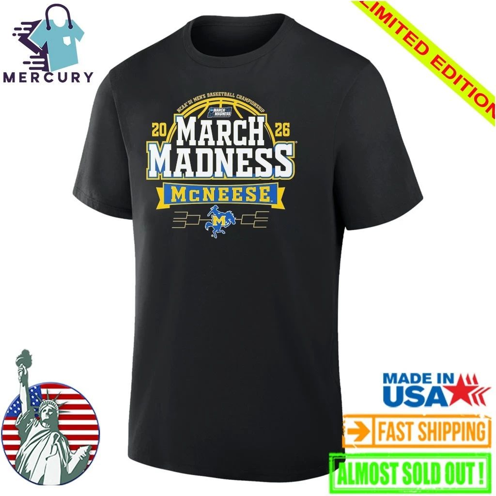 McNeese State Cowboys 2026 Men’s Basketball March Madness Shirt