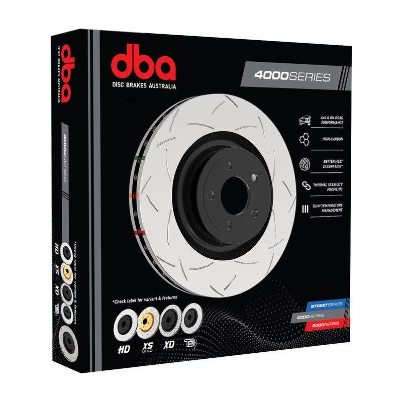 DBA 4000 T3 Slotted Disc Brake Rotor (Single) 312mm DBA42737S
