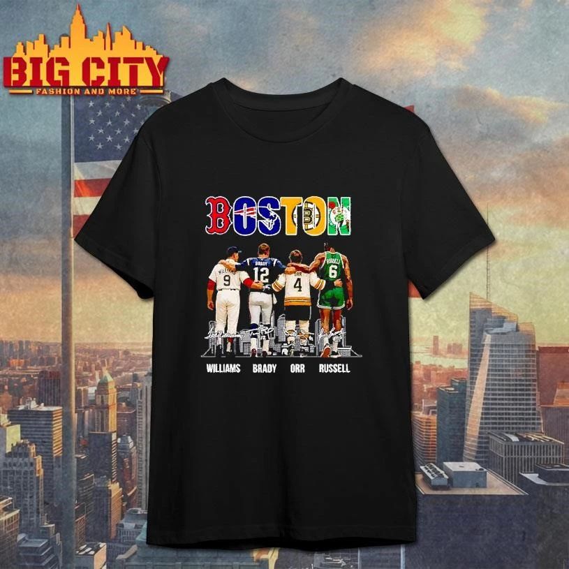 Williams Brady Orr Russell Boston players T Shirt