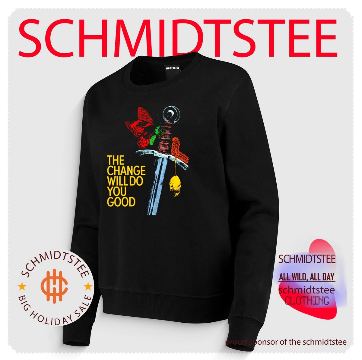 The Change Will Do You Good Butterfly and Sword shirt