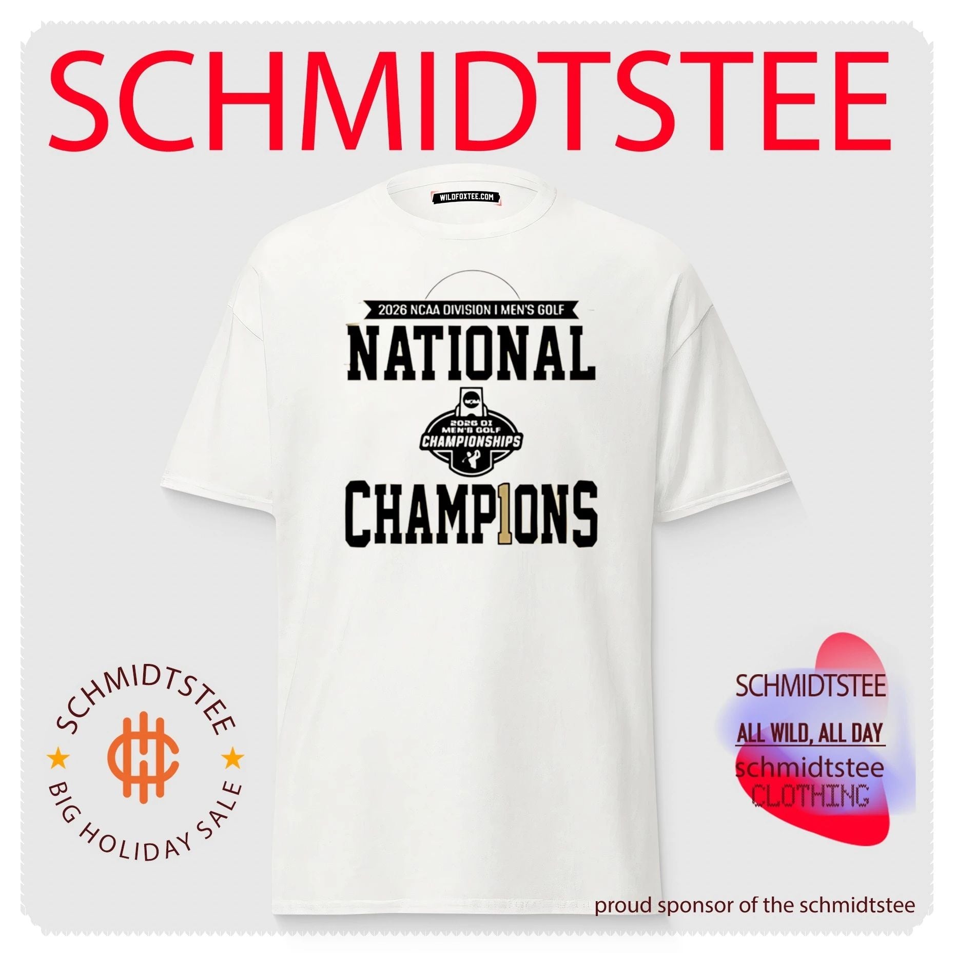 Auburn Tigers 2026 Ncaa Men’s Golf National Champions logo shirt