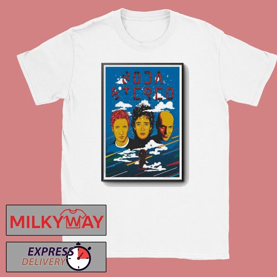 Soda Stereo Ecos 2026 Poster shirt