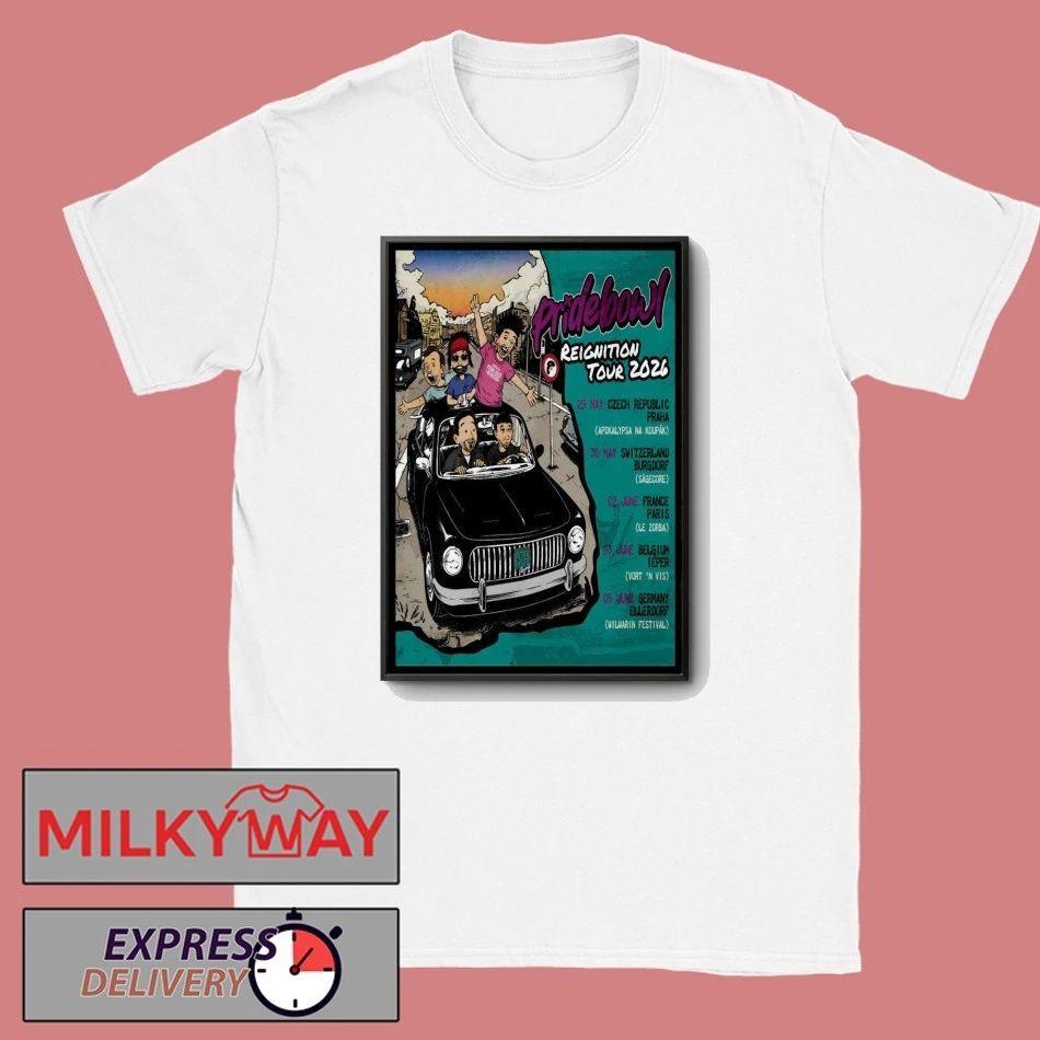 Pridebowl European Tour 2026 Poster shirt