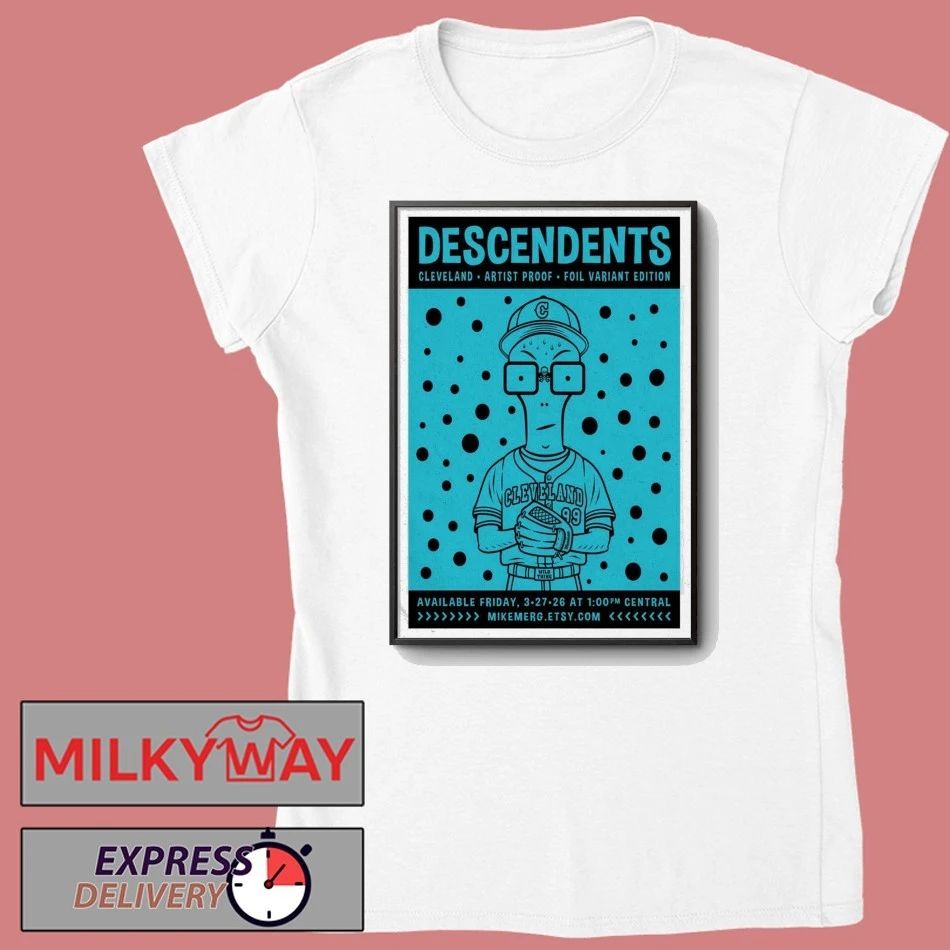 Poster Descendents Mar 27 2026 Cleveland shirt