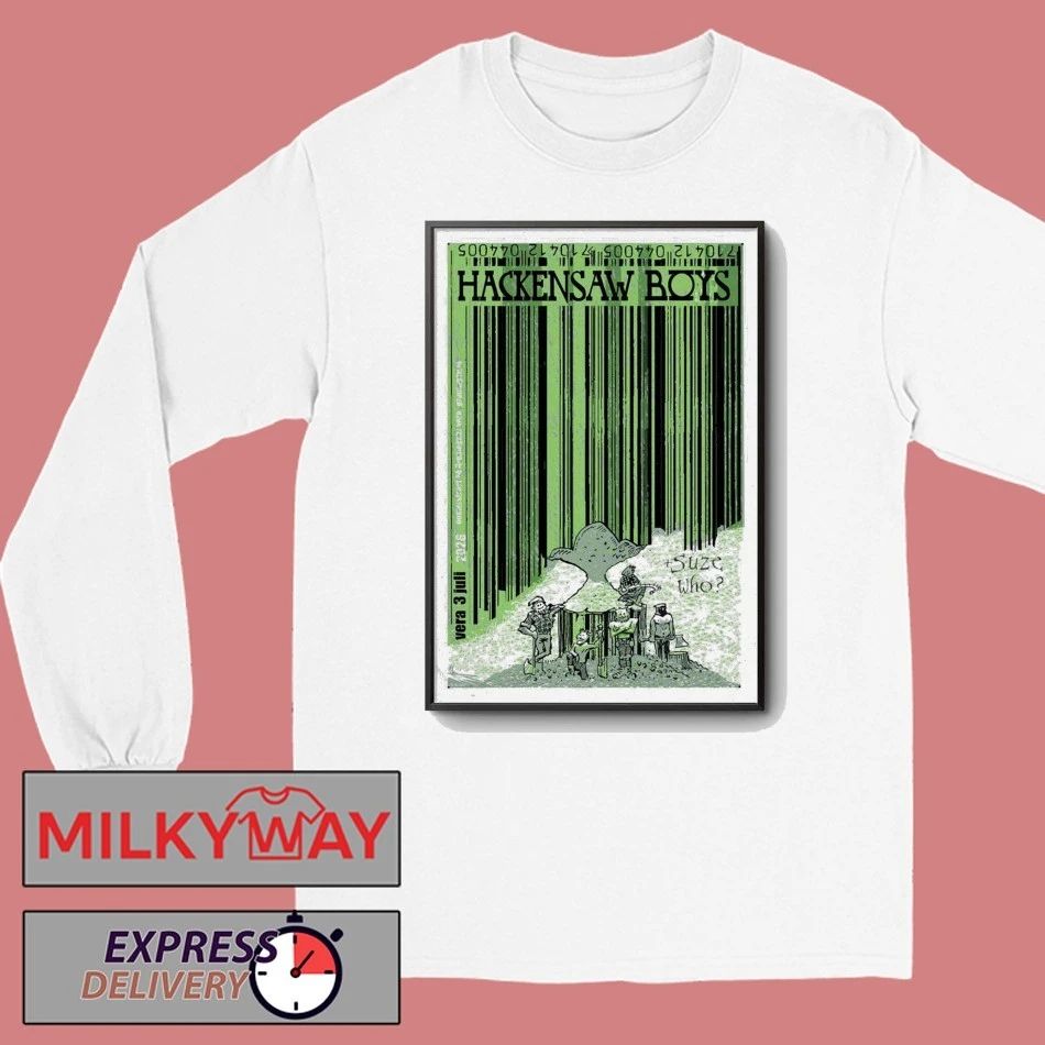 Hackensaw Boys Vera Groningen Netherlands Jul 3 2026 Poster shirt
