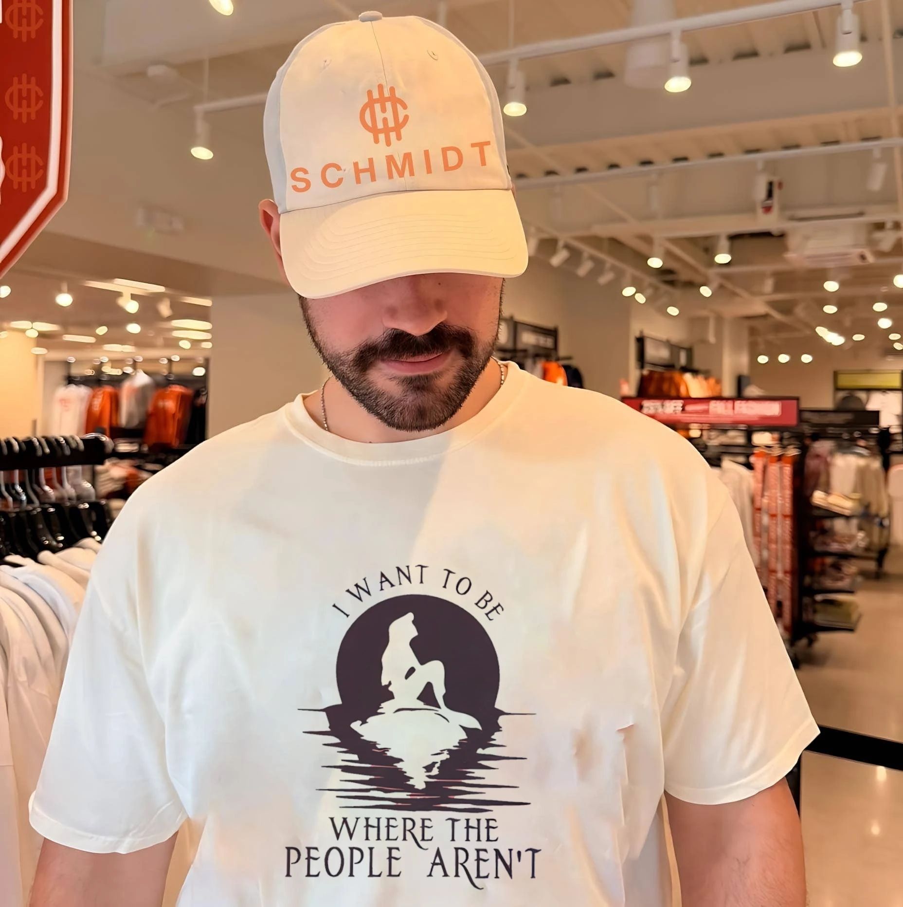I want to be where the people aren’t doodle shirt