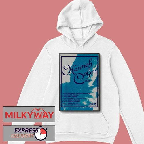 2026 Hannah Cohen European United Kingdom Tour 2026 Poster shirt