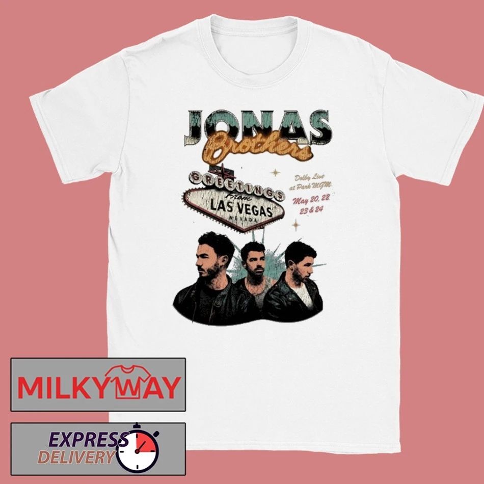 Jonas Brothers Greetings From Las Vegas On May 20-24 2026 shirt