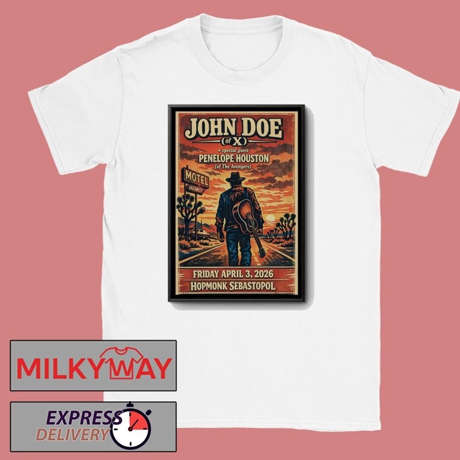 John Doe HopMonk Sebastopol CA Apr 3 2026 Poster shirt