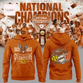 Texas Longhorns 2026 NCAA Softball Back-to-Back National Champions Commemorative Hoodie