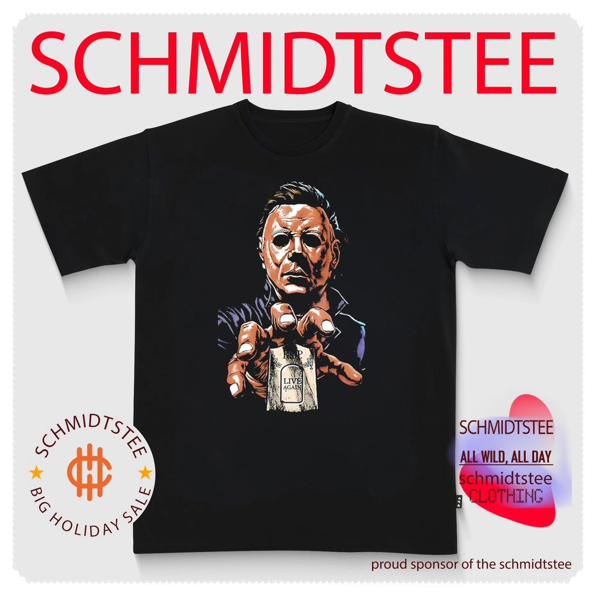 Michael Myers horror 2026 Halloween graphic shirt
