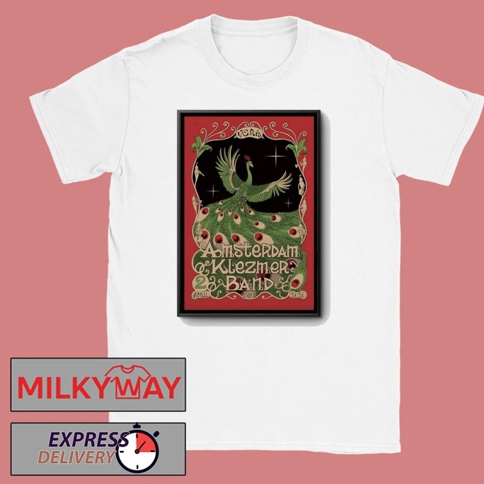 Amsterdam Klezmer Band Apr 2 2026 Vera Groningen NL Poster shirt