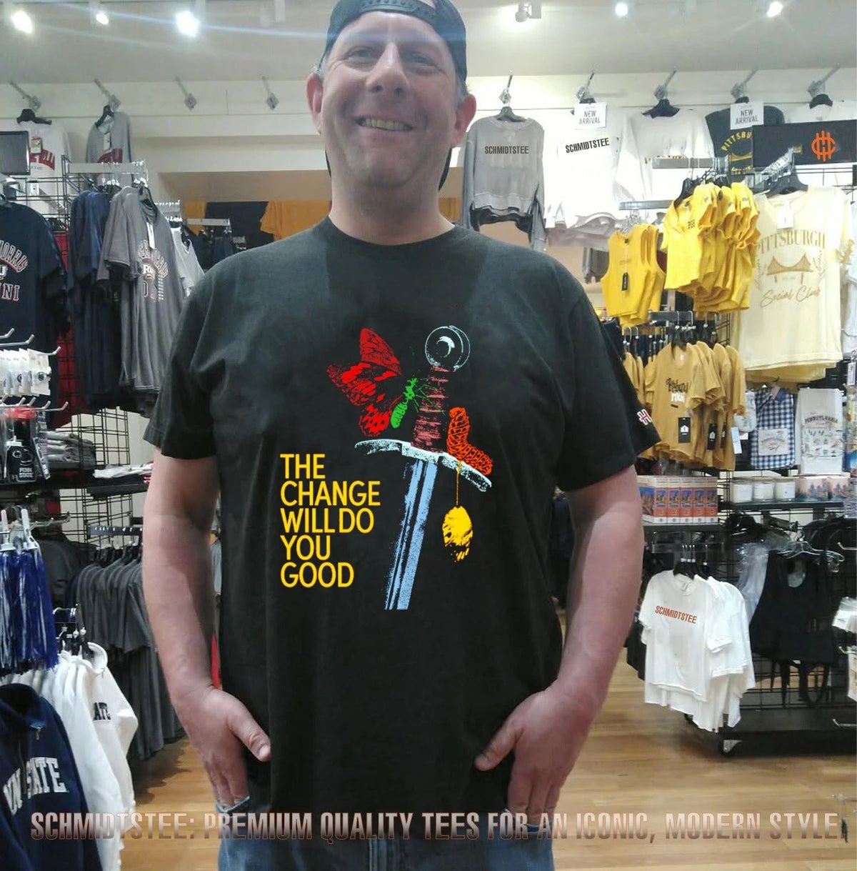 The Change Will Do You Good Butterfly and Sword shirt
