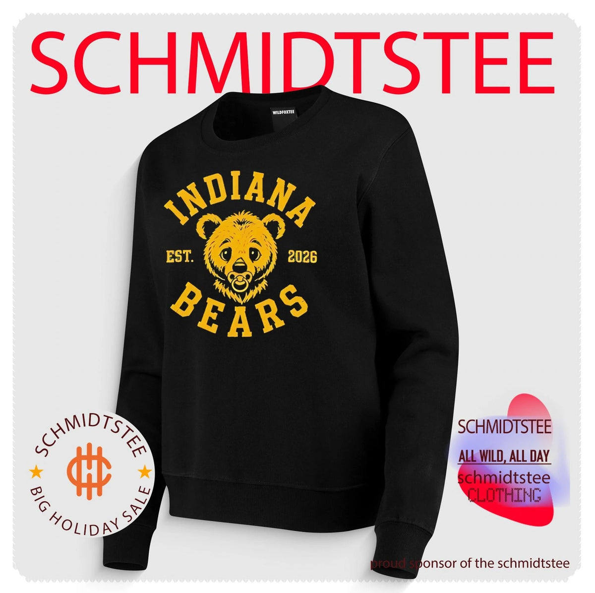Indiana Bears est 2026 retro shirt