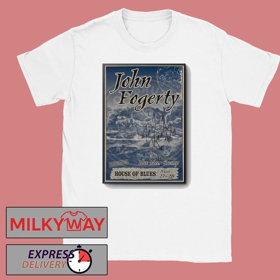 May 27 & 28 2026 TOUR John Fogerty House of Blues in Chicago Poster shirt