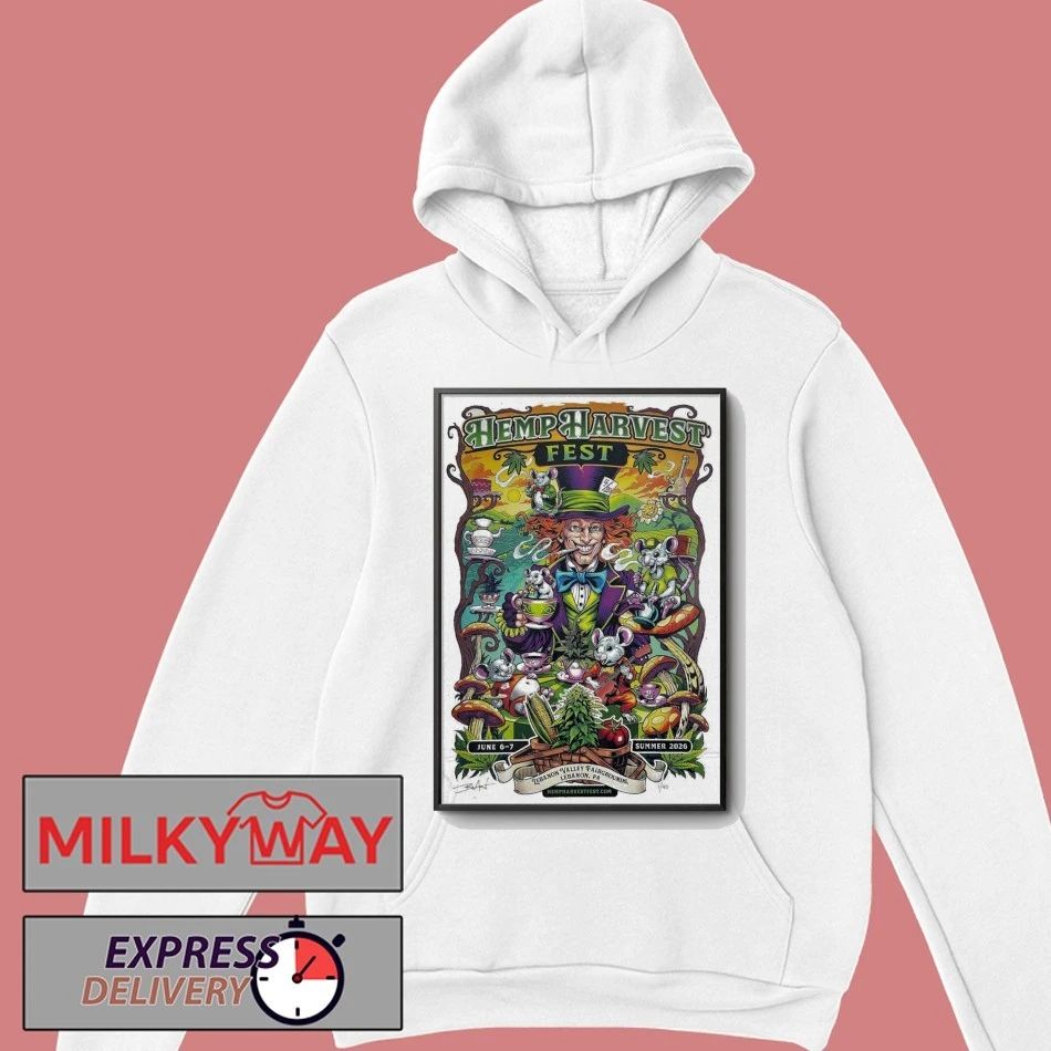The Hemp Harvest Fest June 6–7, 2026 in Lebanon, Pennsylvania Poster shirt