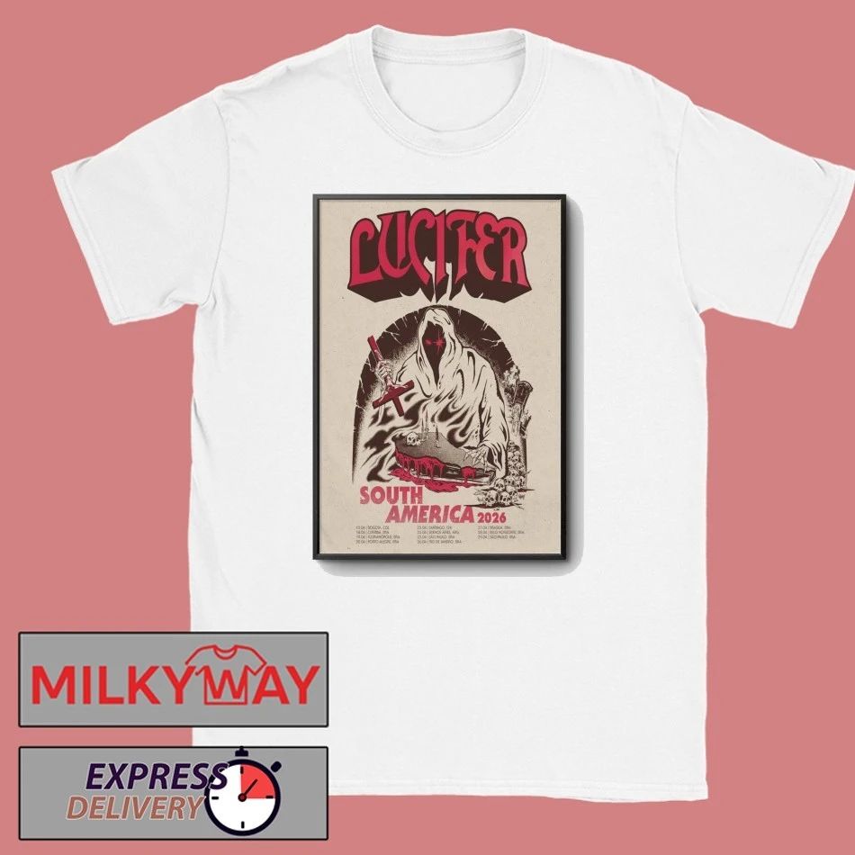 Lucifer The Band South America 2026 Poster shirt