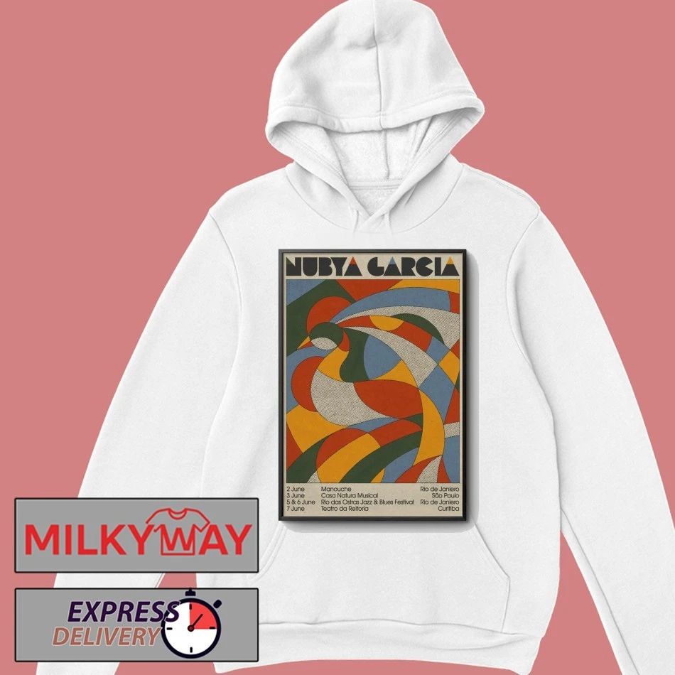 Nubya Garcia 2026 Brazil Tour Poster shirt