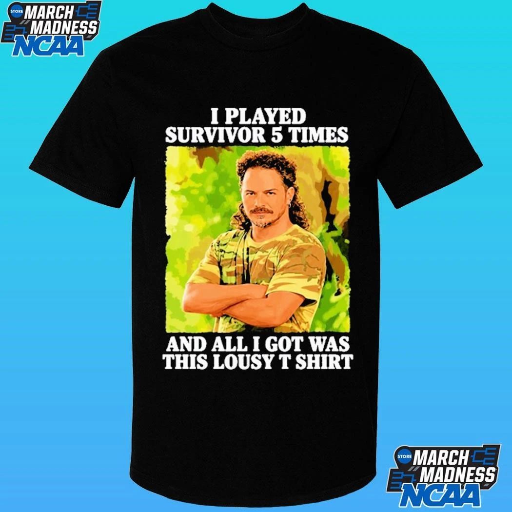 I Played Survivor 5 Times And All I Got Was This Lousy Shirt