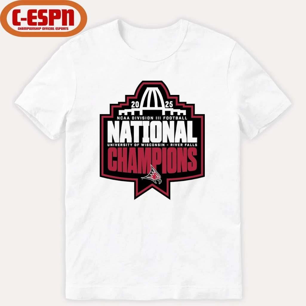 Falcons Football National Champions Logo T-Shirt
