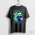Classic Grinch Santa Hat They Hate Us Because They Aint Us Seattle Mariners Baseball