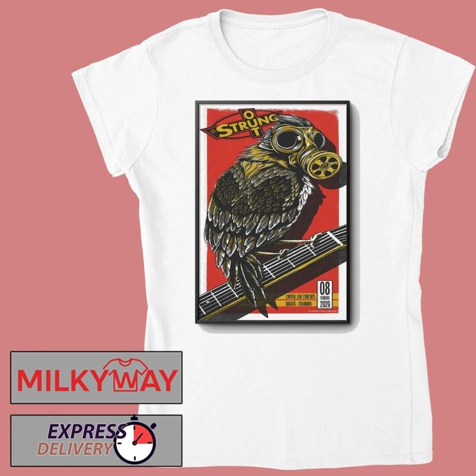 Strung Out February 8 2026 At Capital Music By Relevent Show Poster shirt