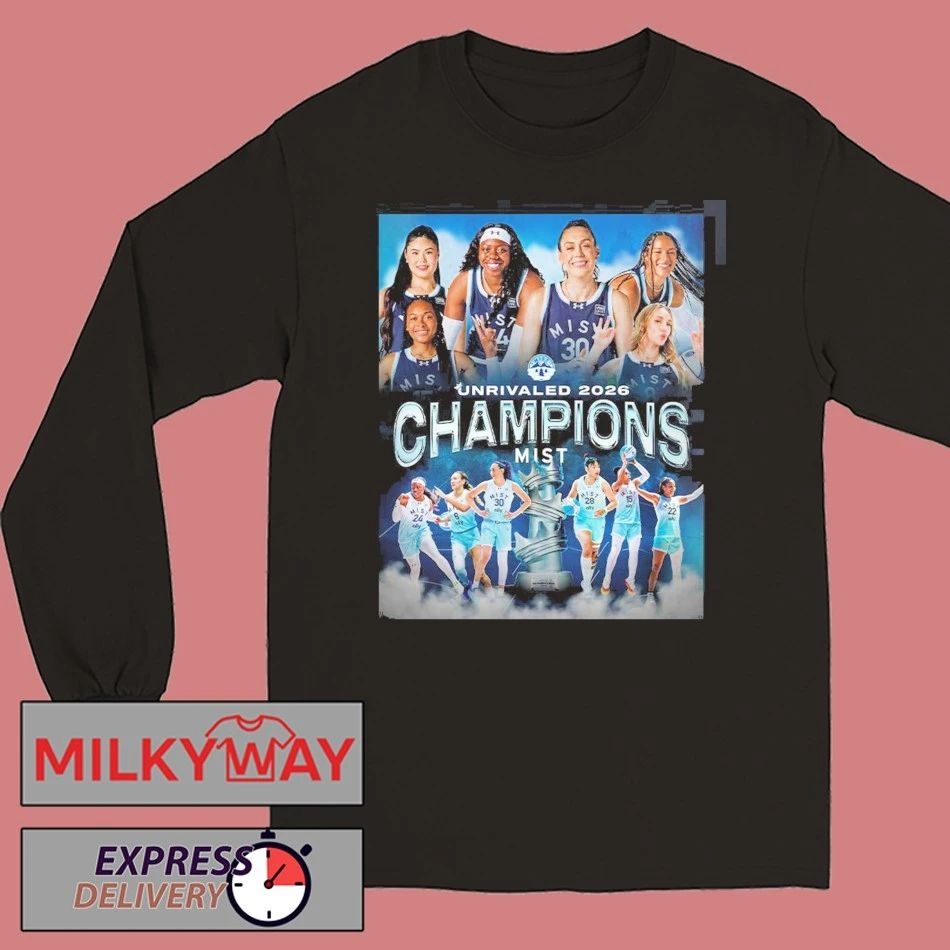 MIST BC Women’s Basketball 2026 Unrivaled Champions T-Shirt