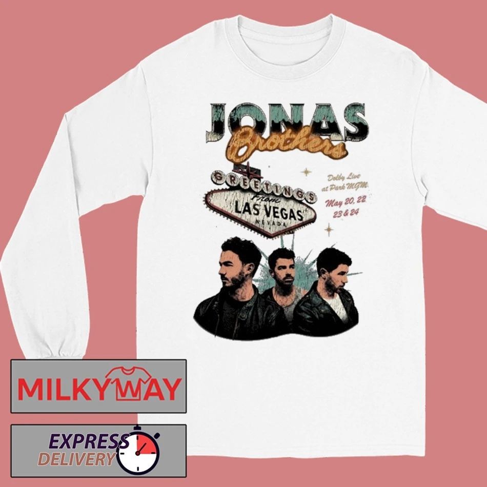 Jonas Brothers Greetings From Las Vegas On May 20-24 2026 shirt