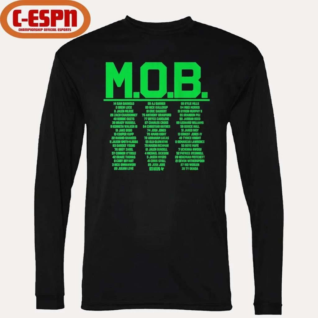 Seattle Football M.O.B Rosters shirt