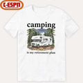 Camping Is My Retirement Plan RV Car In The Forest 2026 Shirt