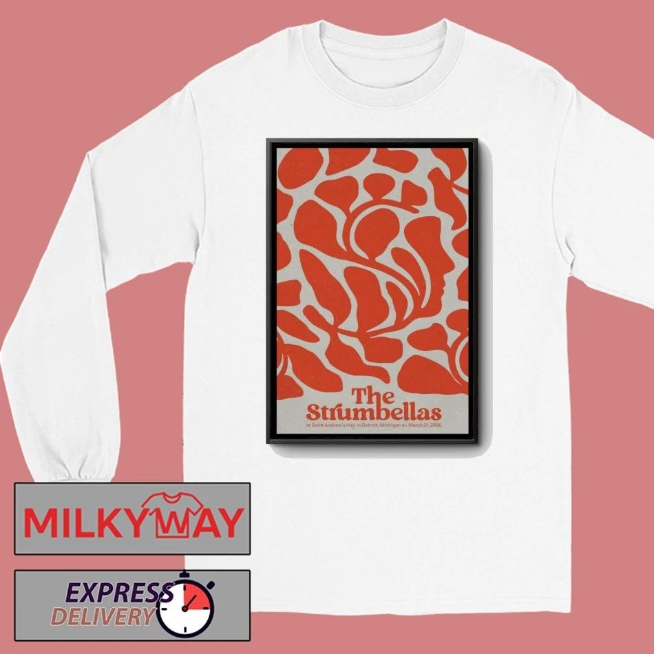 Poster The Strumbellas Mar 21 2026 Detroit, Michigan shirt