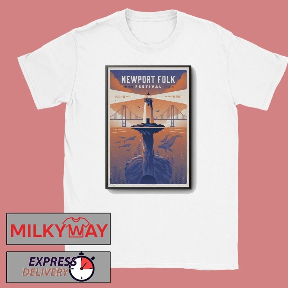 Tour July 27 – 29 NEWPORT FOLK FESTIVAL Poster Limited shirt