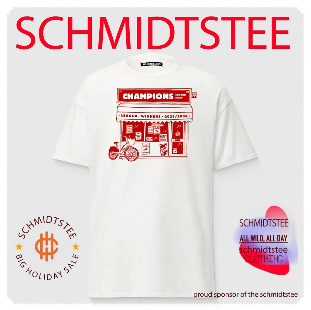 Champions corner shope league winner 2025 2026 illustration shirt