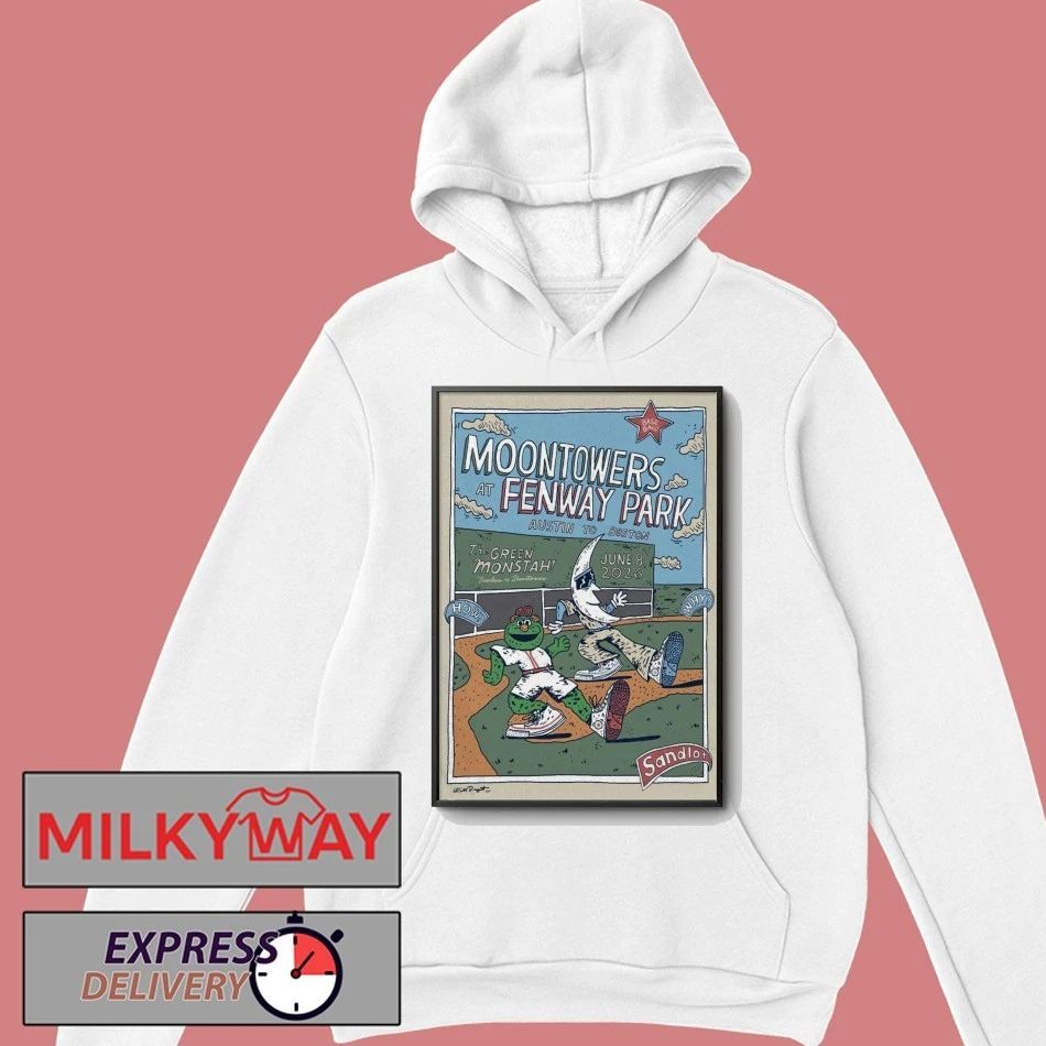 Moontowers Fenway Park, Boston Jun 8, 2026 Poster shirt