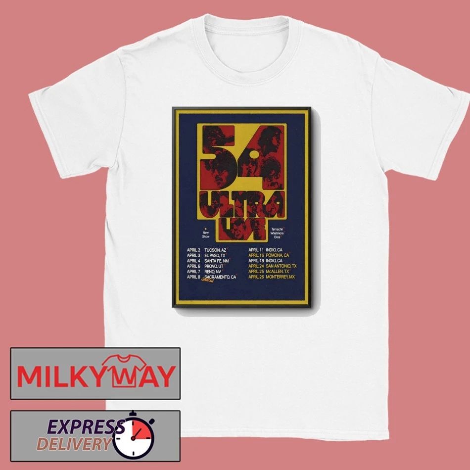 54ultra April 2026 Tour Poster shirt