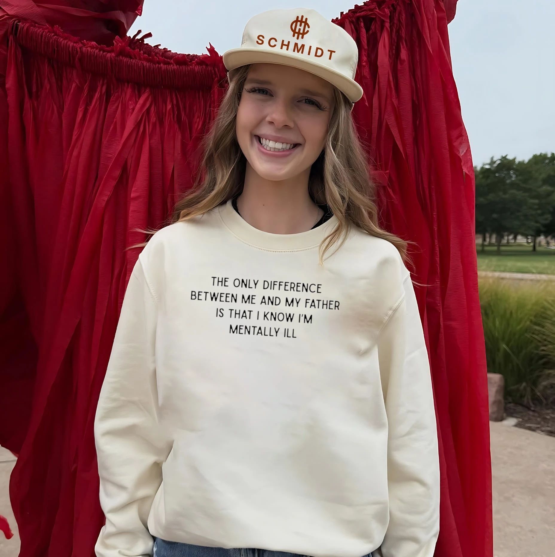 The only difference between me and my father is that I know I’m mentally Ill shirt