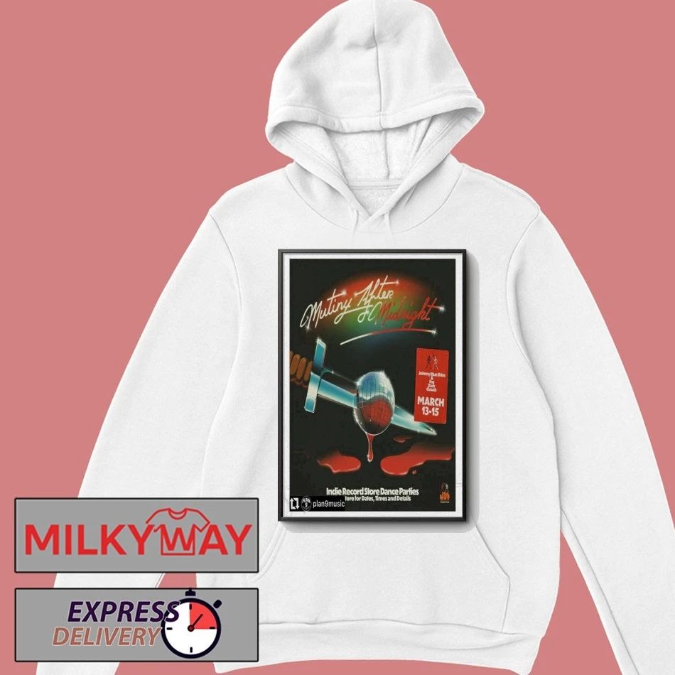 Johnny Blue Skies & The Dark Clouds Poster Mutiny After Midnight Mar 13-15 2026 shirt