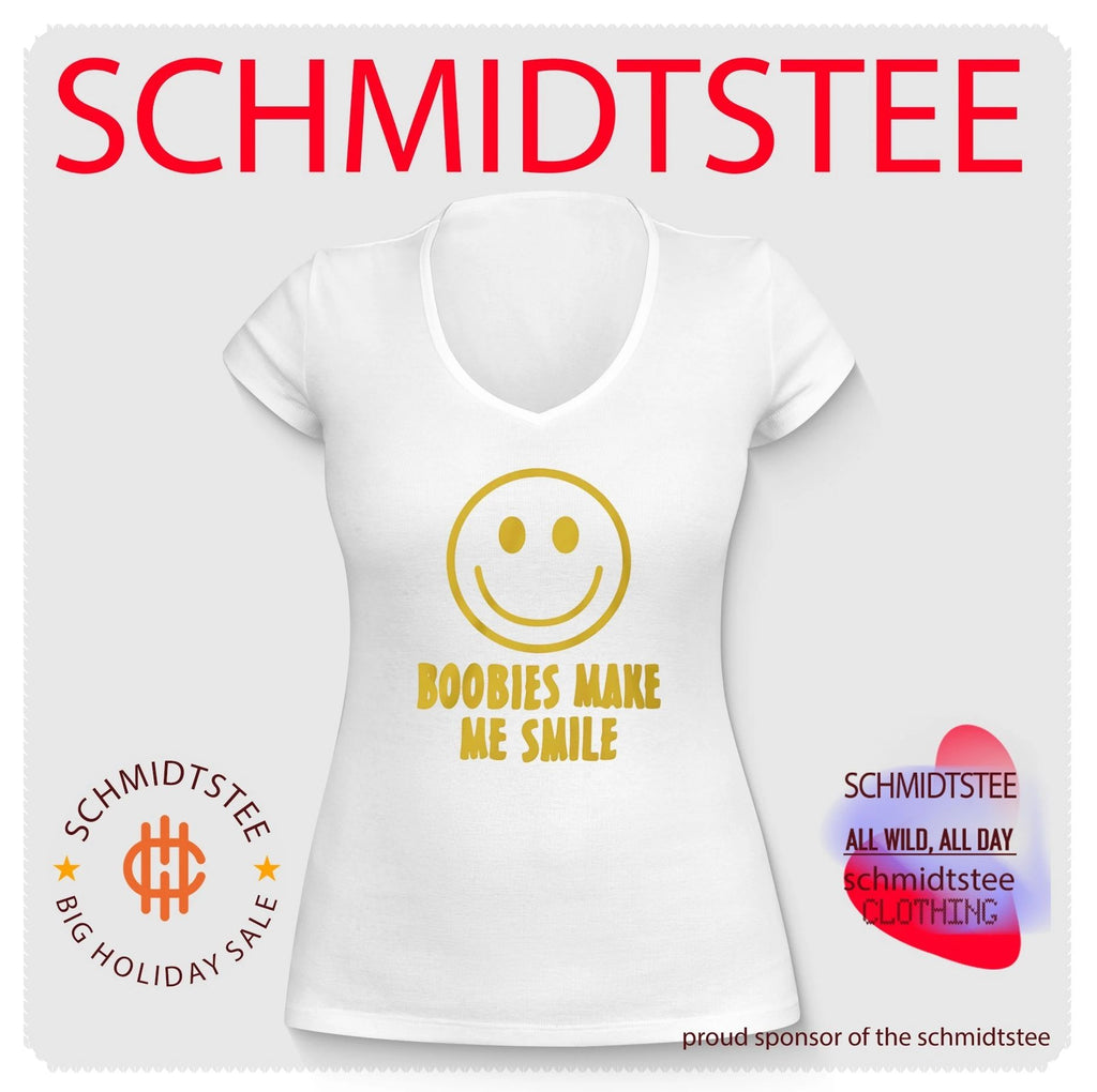 Boobies make me smile shirt